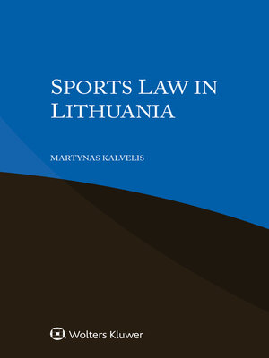 cover image of Sports Law in Lithuania